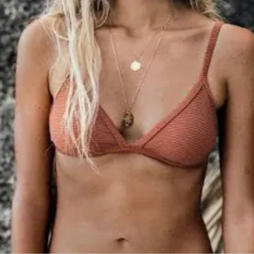 Billabong ☀️Tanlines Ceci toffee bikini top